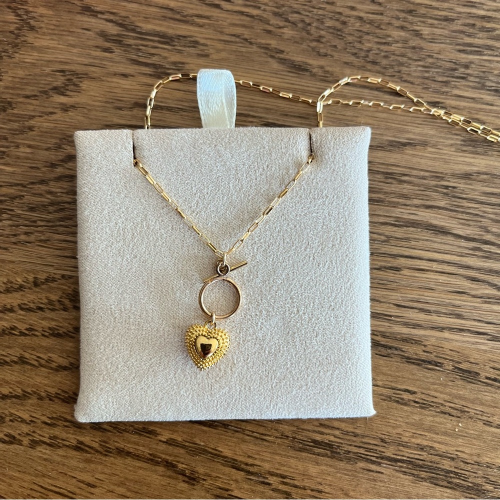 Mod & Jo Gold Heart Necklace